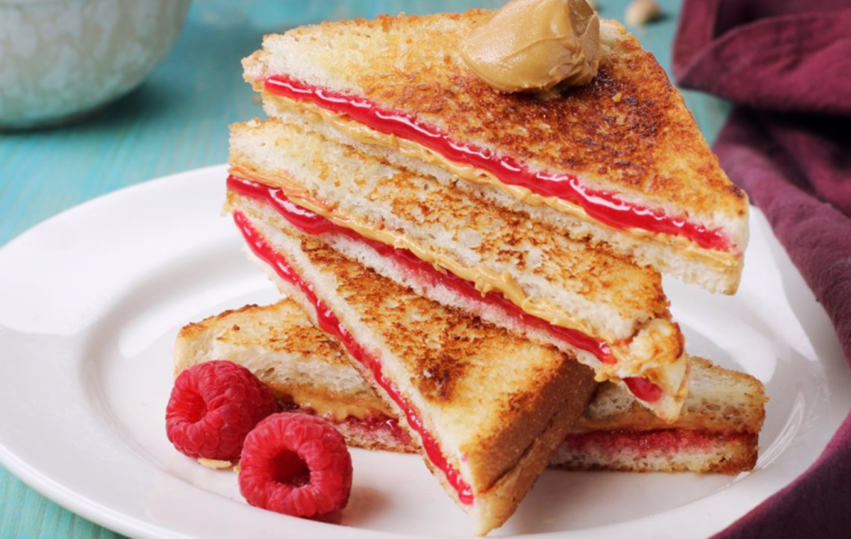 butter/jam toast