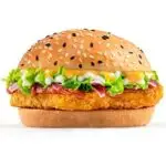 spicy paneer burger