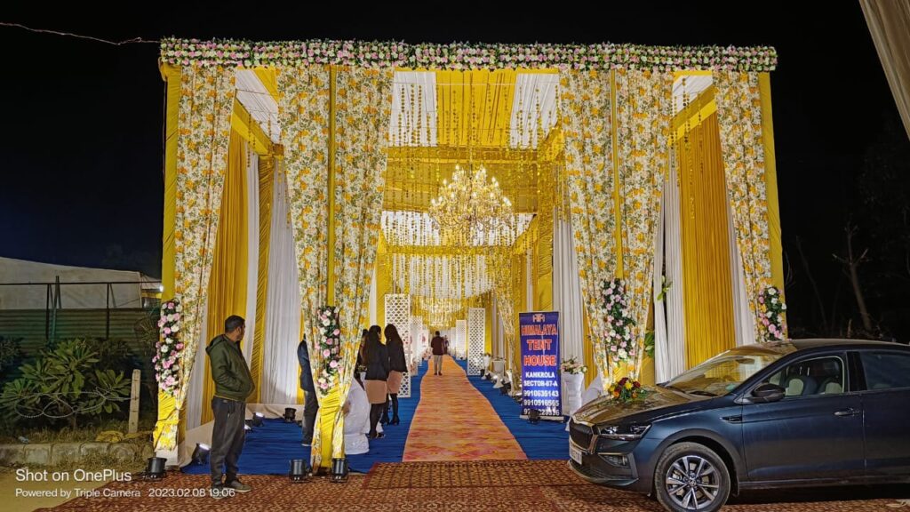 Best destination wedding in Manesar at JPS Palm Inn